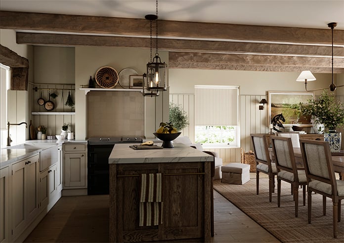 The British Stripe Co. Charles, Dover No.1 - Roller Blind - Image 7